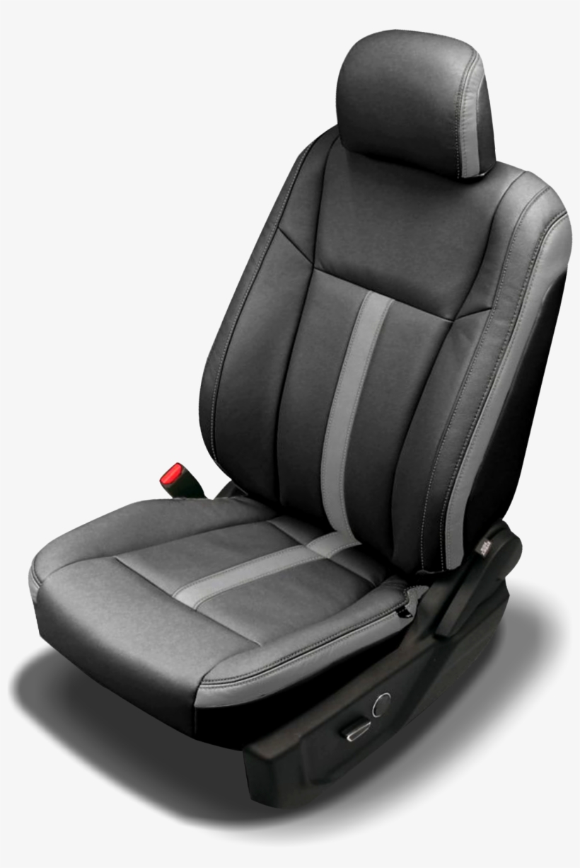 Two Tone Blue Leather Custom Car Upholstery - Car Seat, transparent png #3892036
