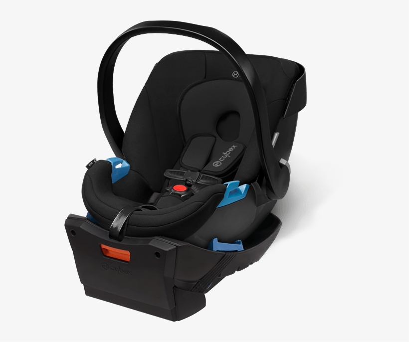 Infant Car Seat, Rear-facing - Cybex Cloud Q Midnight Blue, transparent png #3892123