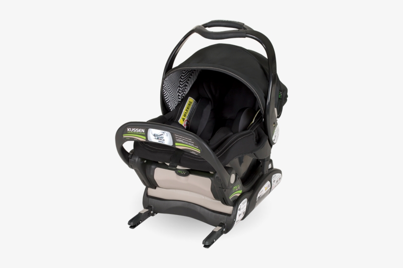 Easy To Hold, Easy To Install, Easy To Carry - Muv Kussen Infant Seat With Base, transparent png #3892149