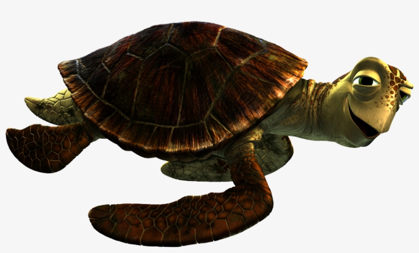 Finding Dory Post12 Crush Finding Nemo, - Turtle From Finding Dory, transparent png #3893373