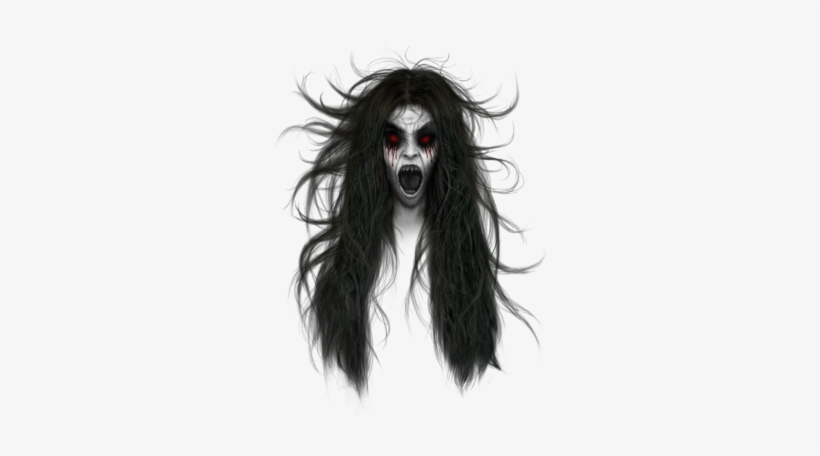 Womeheadghost Attack03 - Portable Network Graphics, transparent png #3893375