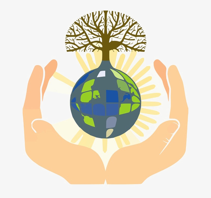 Earth In Hands Png Transparent Image - Earth In Hands Clip Art, transparent png #3893412