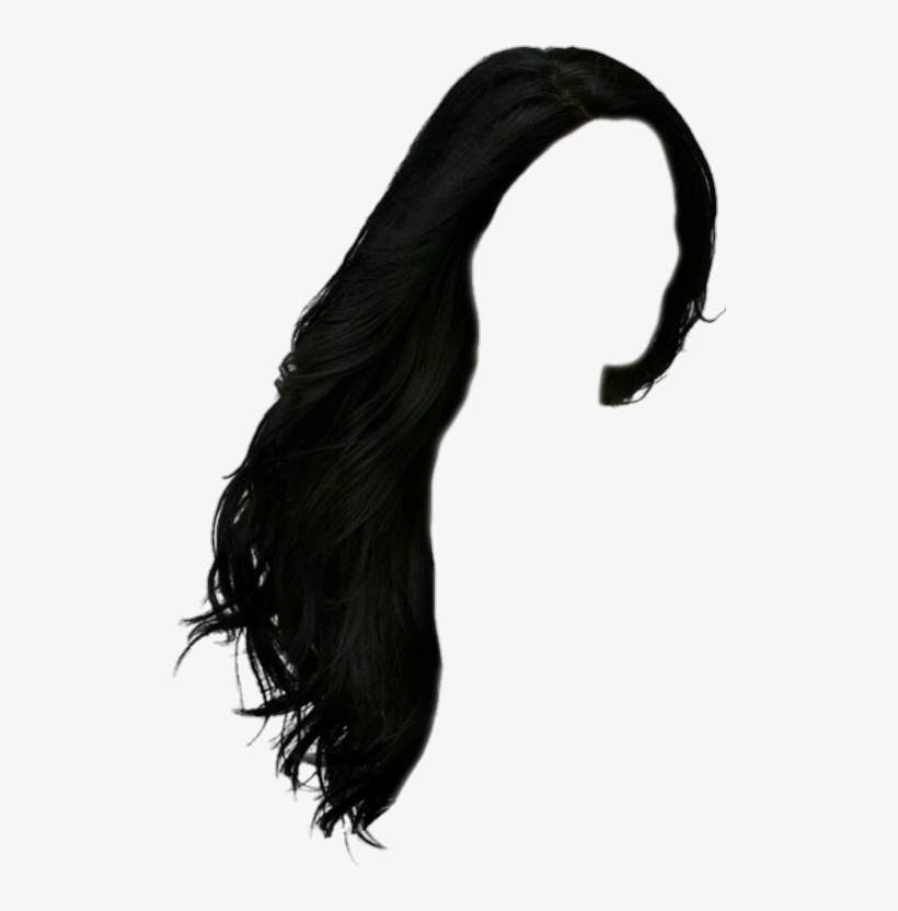Expand - Black Long Hair Png, transparent png #3893459