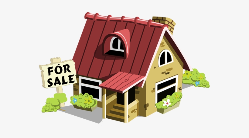 House For Sale - House Sold Clip Art - Free Transparent PNG Download