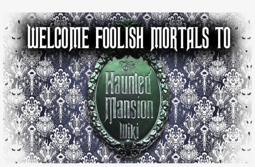 Welcome Header 2 - Haunted Mansion, transparent png #3893689
