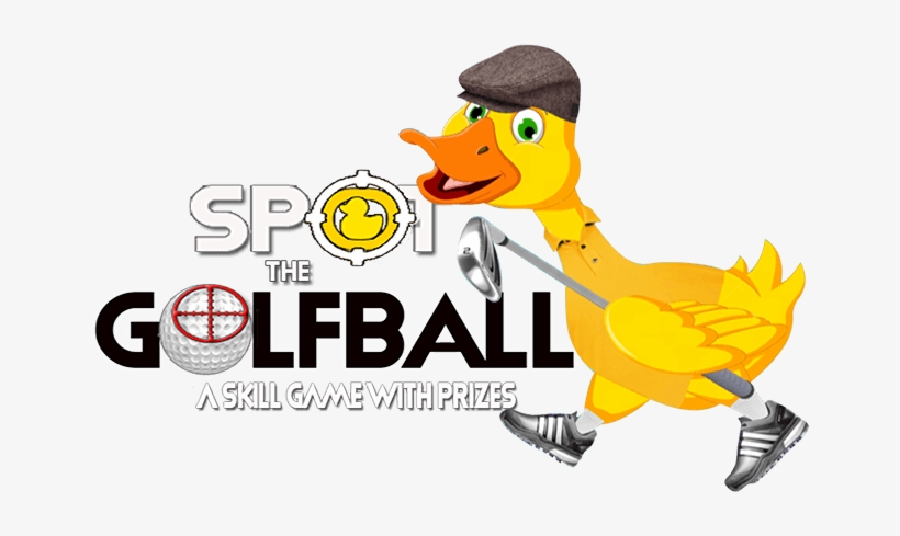 Get Started Spot The Golf Ball Banner Logo - Golf, transparent png #3893754