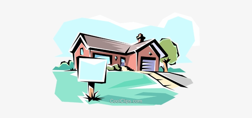 House For Sale Royalty Free Vector Clip Art Illustration - Assessor Gif, transparent png #3893834