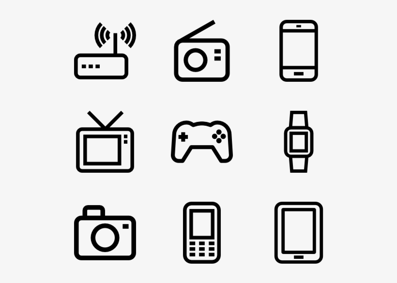 Device - Gadgets Icons Vector Png - Free Transparent PNG Download - PNGkey