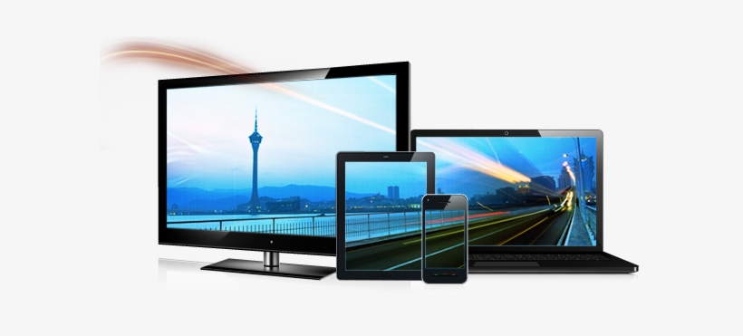 Critical Features For Multi-device Applications - Led-backlit Lcd Display, transparent png #3893939