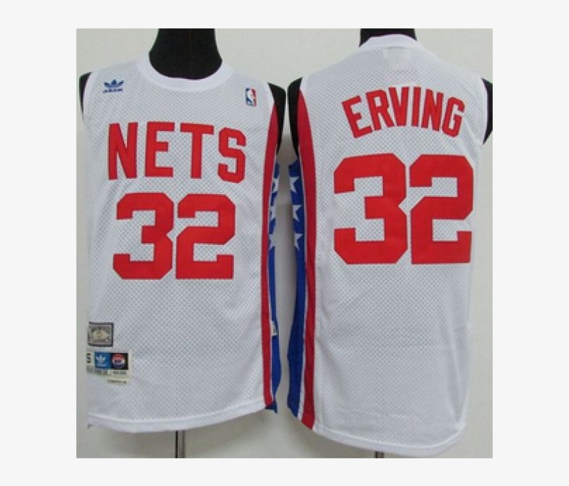 Brooklyn Nets - Julius Erving 32 York Nets White Classic Throwback, transparent png #3894231