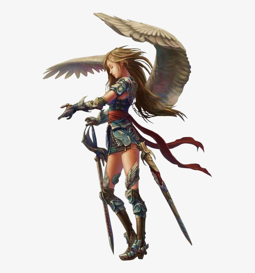 Tube Femme Guerriere Plus - Warrior Angel, transparent png #3894369