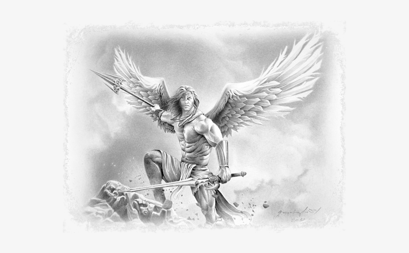 Click And Drag To Re-position The Image, If Desired - Angel Warrior, transparent png #3894569