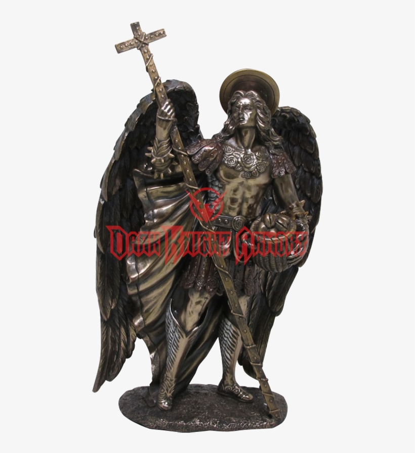 Saint Barachiel Angel Statue - Barachiel Archangel Statue, transparent png #3894962
