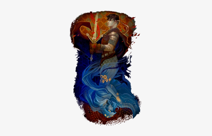 The Warrior And The Healer - Illustration, transparent png #3895252