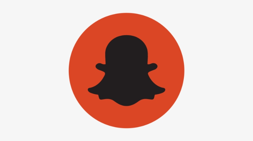 Sm Snapchat Transparent4 - Snapchat Logo Black Vector, transparent png #3895908