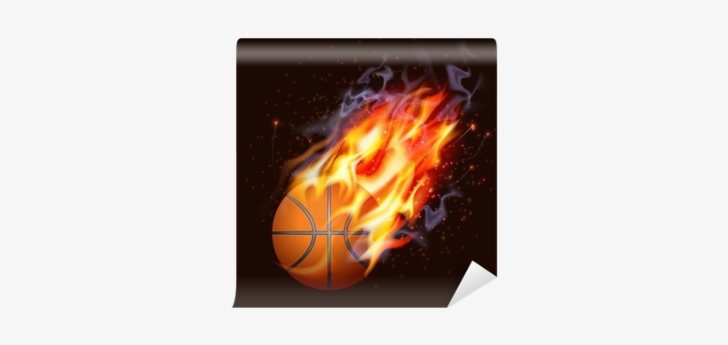 Basketball Ice And Fire, transparent png #3896043
