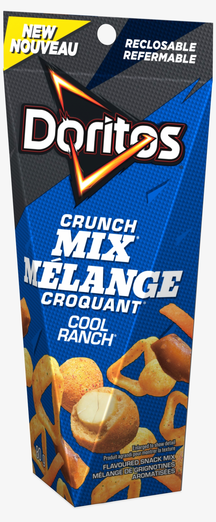 Doritos Crunch Mix™ Cool Ranch® Flavoured Snack Mix - Doritos Tortilla Chips, Spicy Sweet Chili - 11 Oz, transparent png #3896074