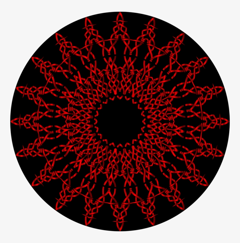 Barbed Wire Computer Icons Ornament Download - Clip Art, transparent png #3896520