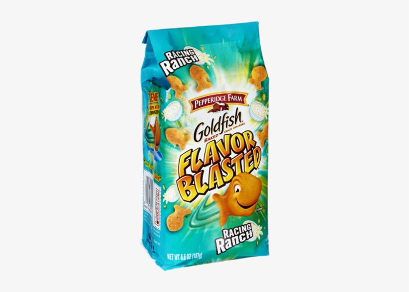 Goldfish® Flavor Blasted Racing Ranch Baked Snack Crackers - Goldfish Crackers, transparent png #3896524