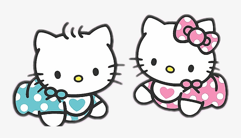 Report Abuse - Dear Daniel And Hello Kitty Baby, transparent png #3896598