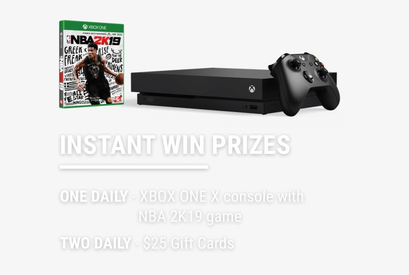 Prizes Grand Prize Instant Prizes - Xbox One X Console Xbox One, transparent png #3896683