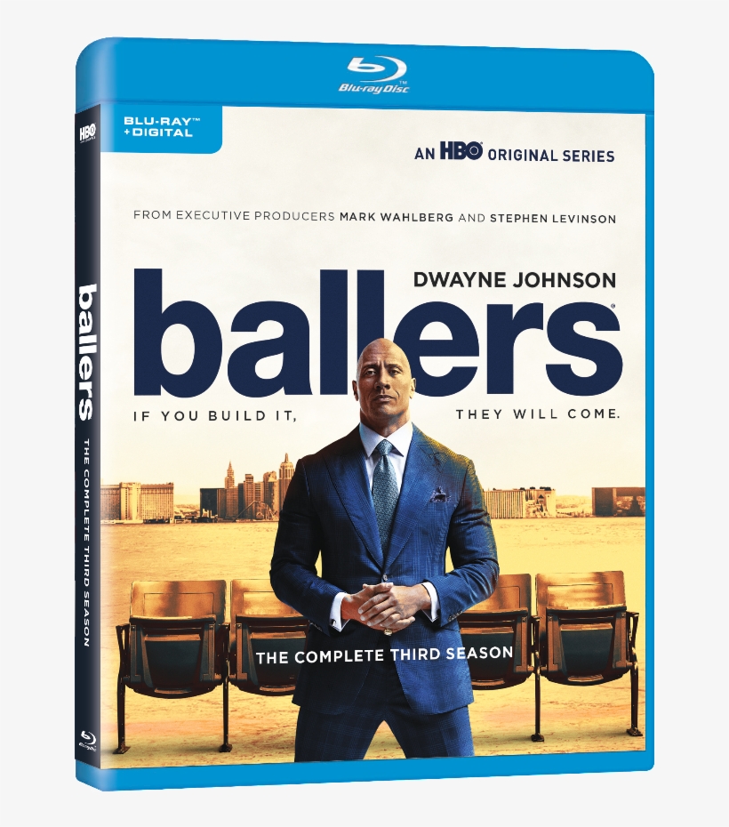 Ballers Tackles Bluray With Season Three - Ballers Season 3 Dvd, transparent png #3896903