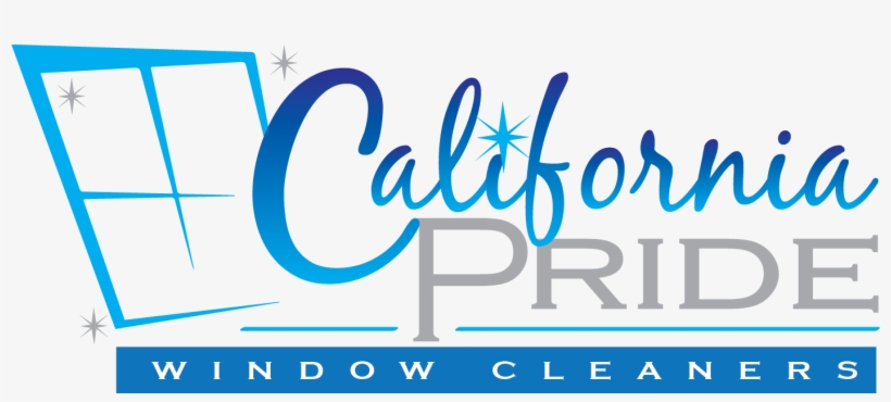 California Pride Window Cleaners Logo - Window Cleaning Services Logo, transparent png #3897013