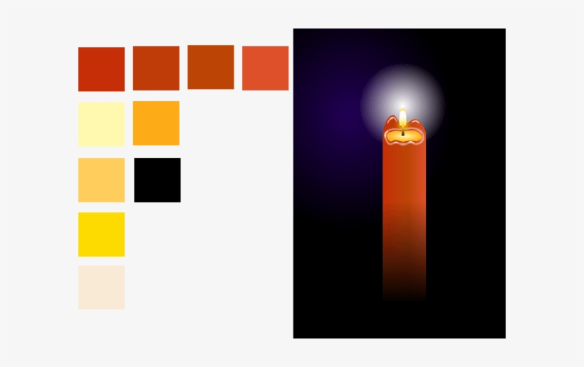 Lit Candle Clip Art - Clip Art, transparent png #3897035