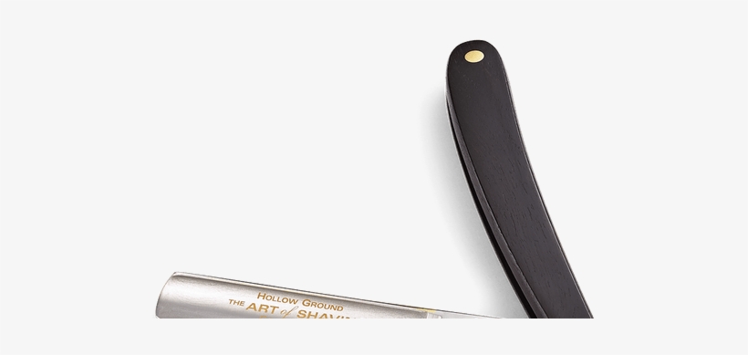 Dark Wood Grenadille Straight Razor The Art Of Shaving - Everyday Carry, transparent png #3897235