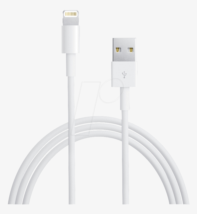 Lightning To Usb Cable, - Apple Lightning Cable Transparent, transparent png #3897344