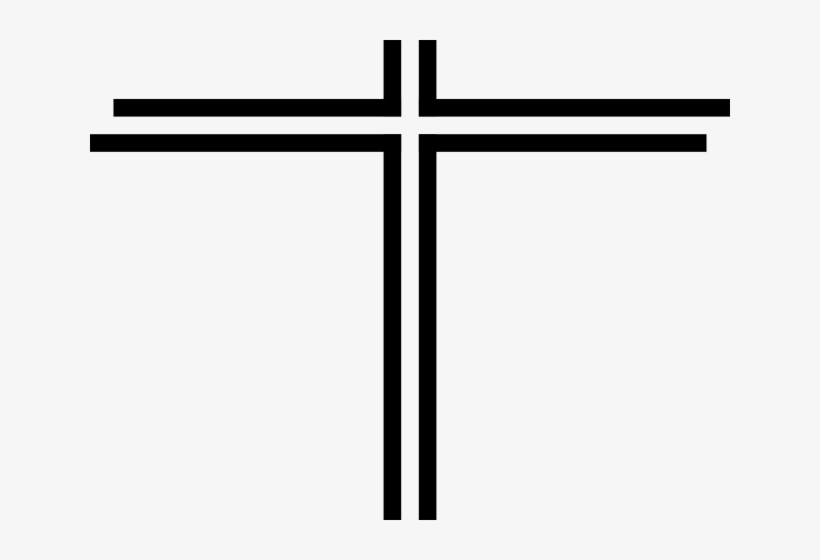 Thin Cross Cliparts - Portable Network Graphics, transparent png #3897446