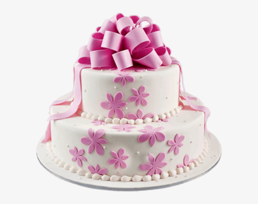 Free Wedding Cake Clipart Png - Pink Cake In Png, transparent png #3897772