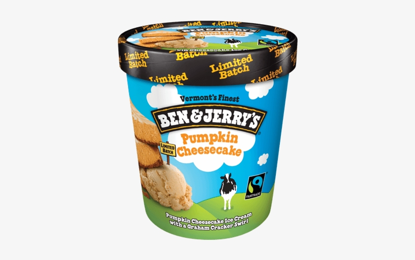 Pumpkin Cheesecake Detail - Ben And Jerry's Pumpkin Cheesecake, transparent png #3897897