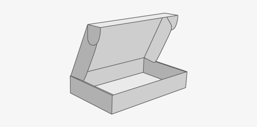 Hinged Lid Box - Cardboard Box, transparent png #3898082