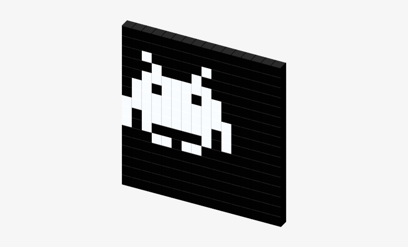 View Favicon On T-shirt - Space Invaders, transparent png #3898760