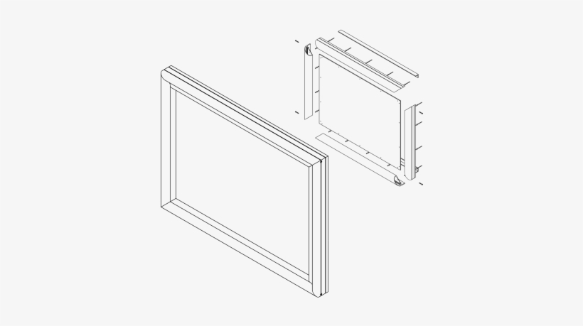 Ashby Panel Frame - Wall, transparent png #3898937