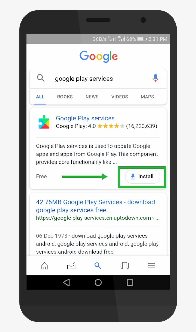 Google Play Services Will Be Shown In The Play Store - Device Management Iphone 5s, transparent png #3899115