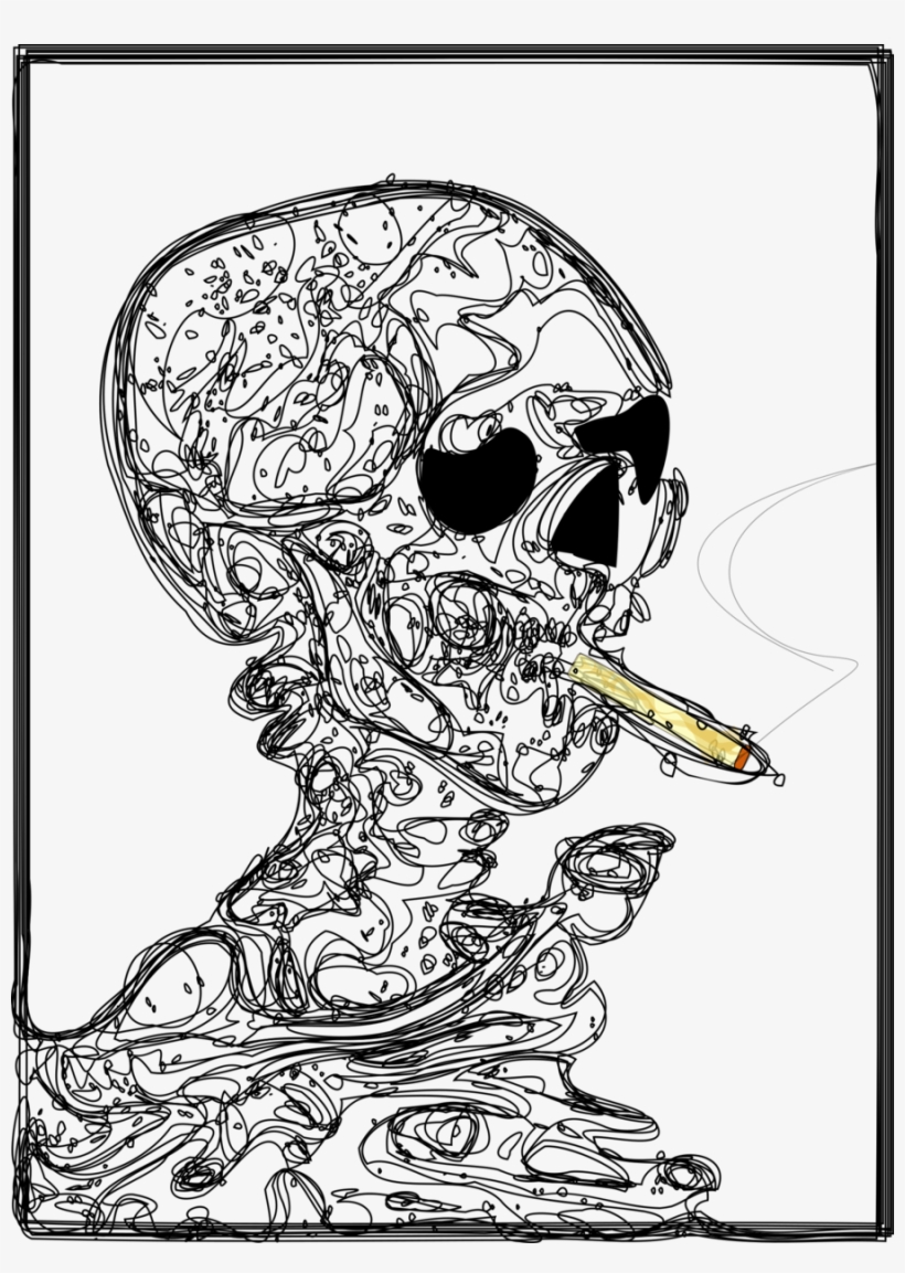 Download Van Gogh Skull Tattoo Clipart Skull Of A Skeleton - Van Gogh Skull Tattoo, transparent png #3899117