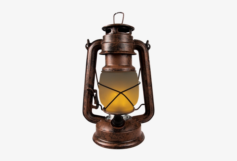 Led Metal Storm Lantern 76lm 2200k 24cm - Old School Lantern, transparent png #3899207