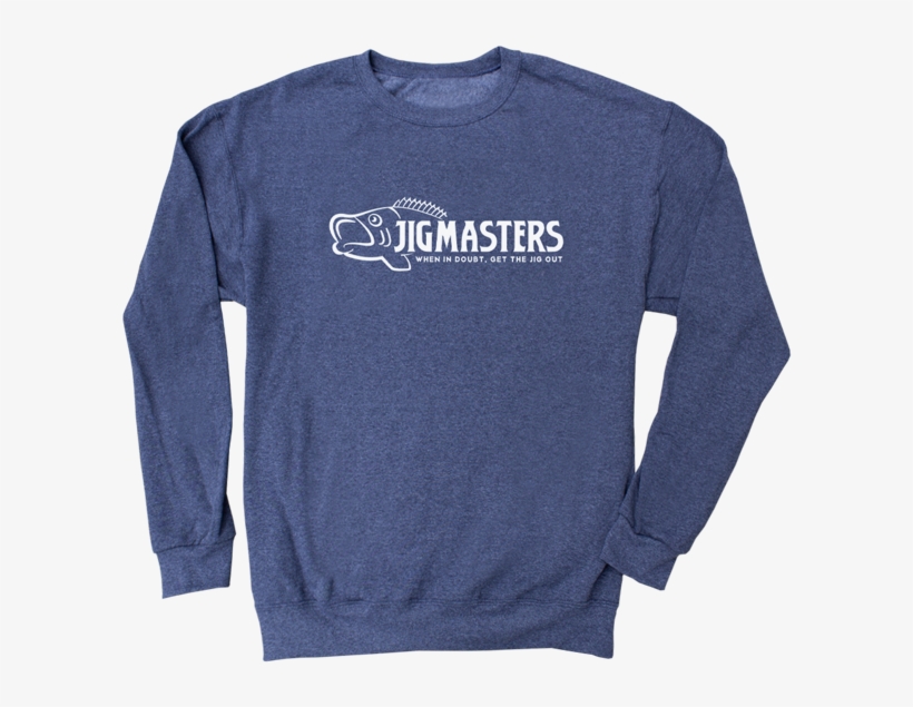Crewneck-blue, transparent png #3899592