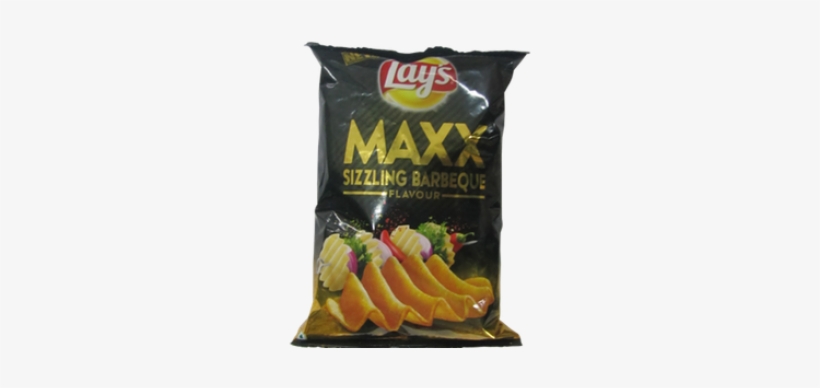 Lay's Maxx - Sizzling Barbeque, 33g, transparent png #3899640