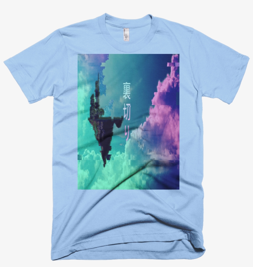 Image Of Vaporwave Floating City T-shirt - Celebrate Diversity - Guitar T-shirts & Hoodies, transparent png #3899671