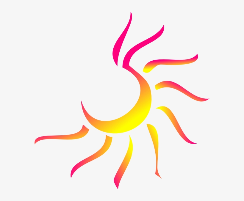 Purple Yellow Rays Sun Illustrations And Stock Art - Sun Clip Art Corner, transparent png #3899700