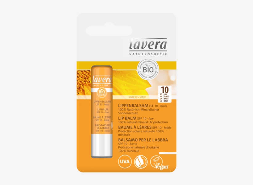 Cool Lavera Sun Lip Balm Spf With 30 Beauty Yellow - Lavera Hair Pro Repair & Care Treatment, transparent png #3899720