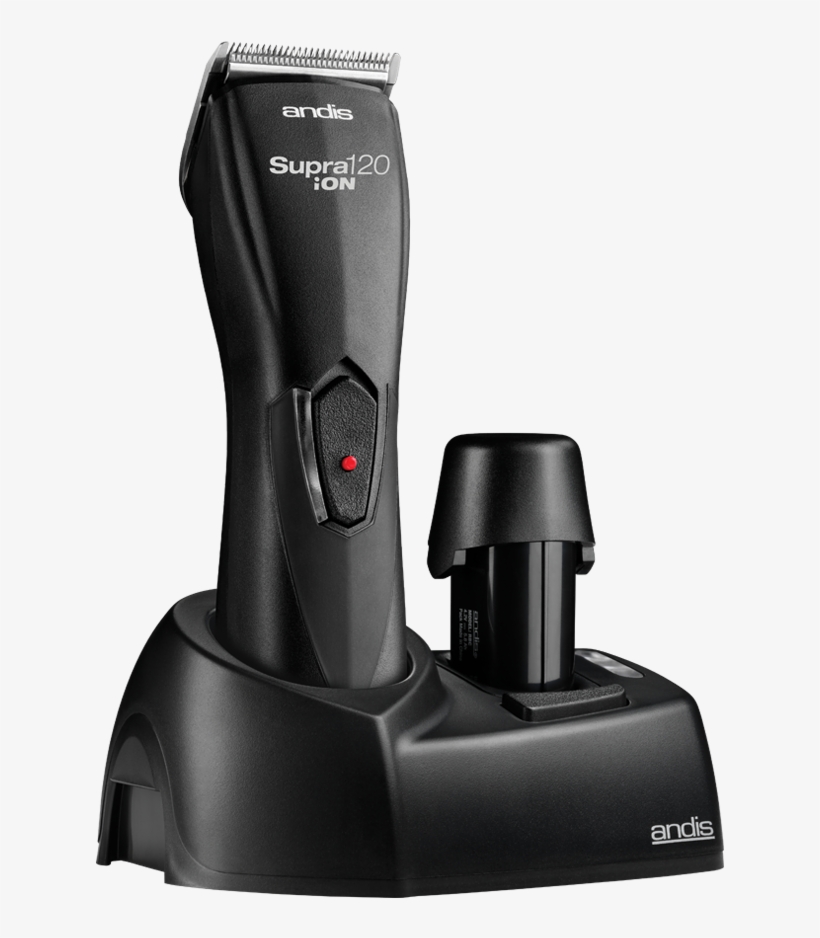 Andis Supra 120 Ion Adjustable Blade Clipper - Andis Supra 120 Ion Clipper, transparent png #3899771