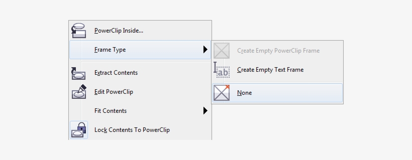 Getting Rid Of The X In Coreldraw Powerclip Frames - Coreldraw, transparent png #3899987