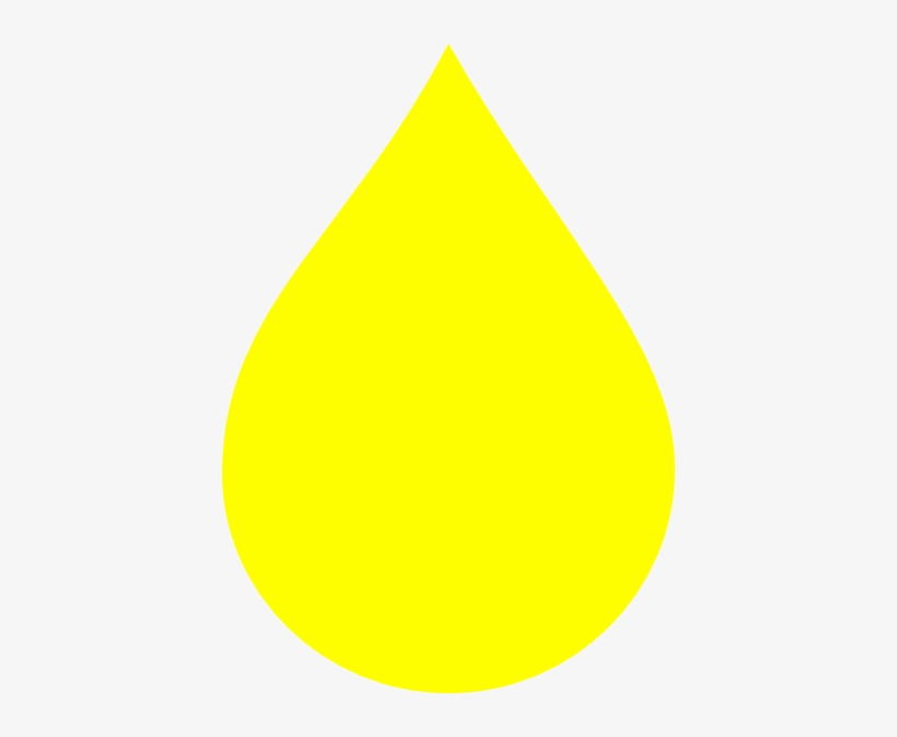 Yellow Raindrop Clipart, transparent png #390187