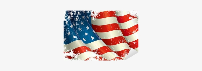 American Flag Grunge, transparent png #390379