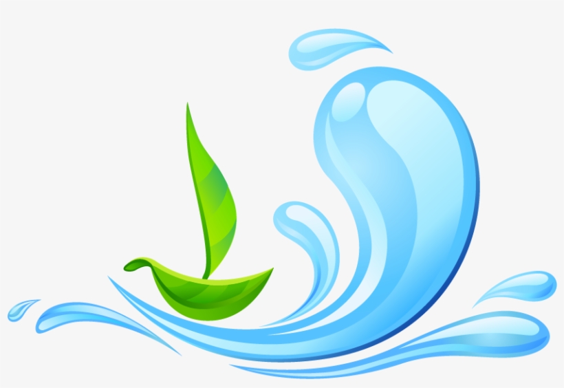 Image Black And White Stock Green Drop Clip Art Water - Illustration, transparent png #390497