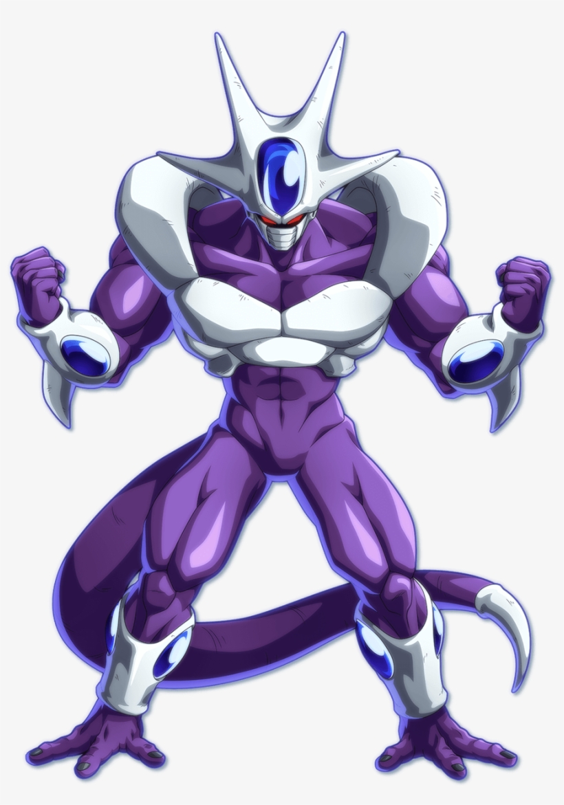 Purple Fictional Character Violet - Dragon Ball Fighterz Cooler, transparent png #391115